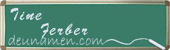 Tine Ferber Visitenkarte